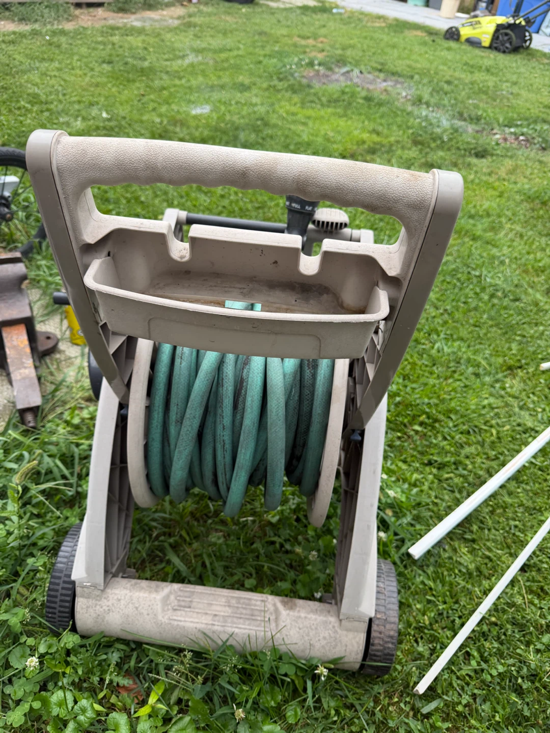 Hose Mobile Rolling Garden Hose Reel Cart - photo 2