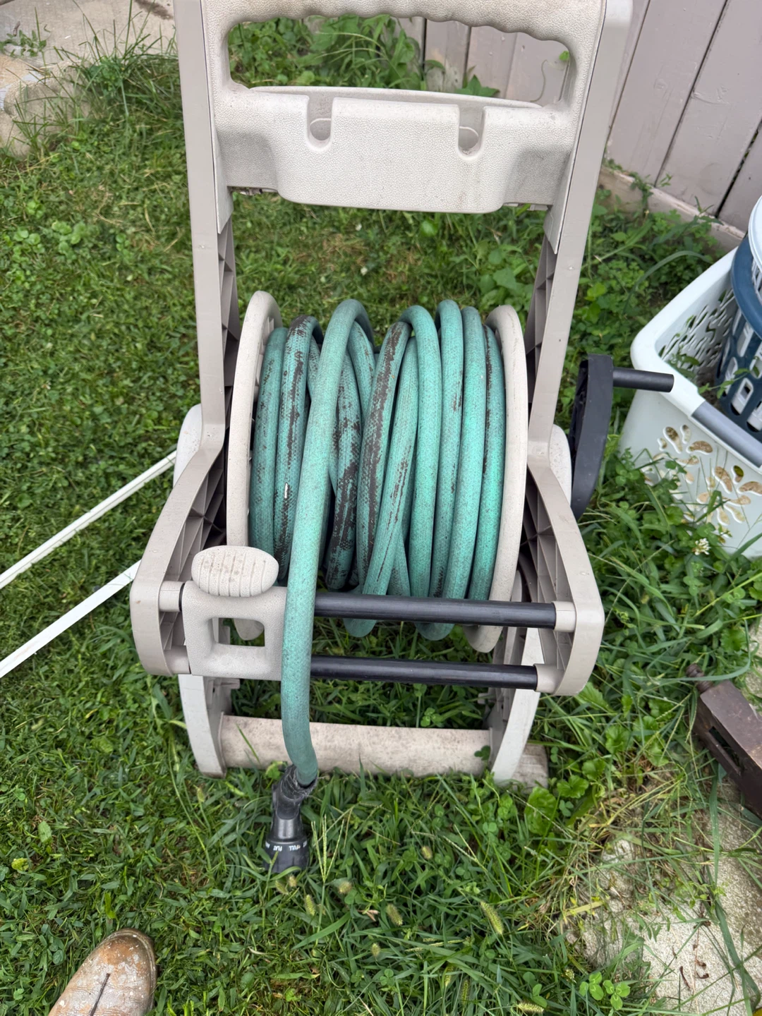 Hose Mobile Rolling Garden Hose Reel Cart - photo 5