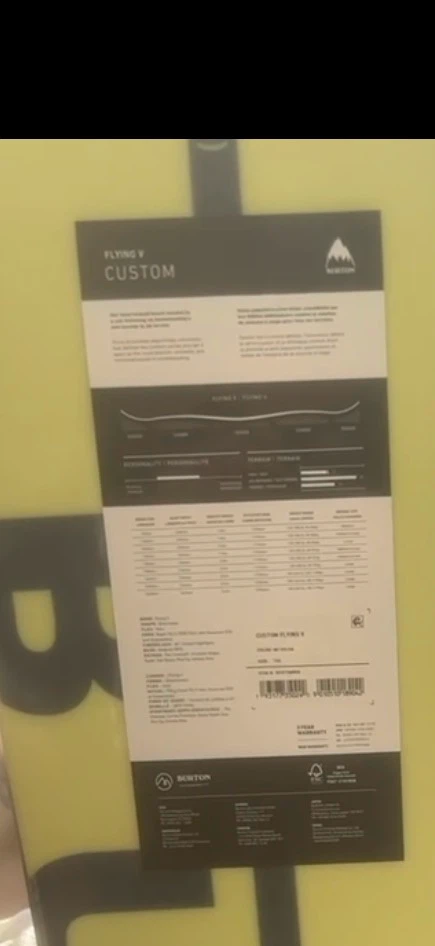 Burton Custom Flying V Snowboard Package - photo 3