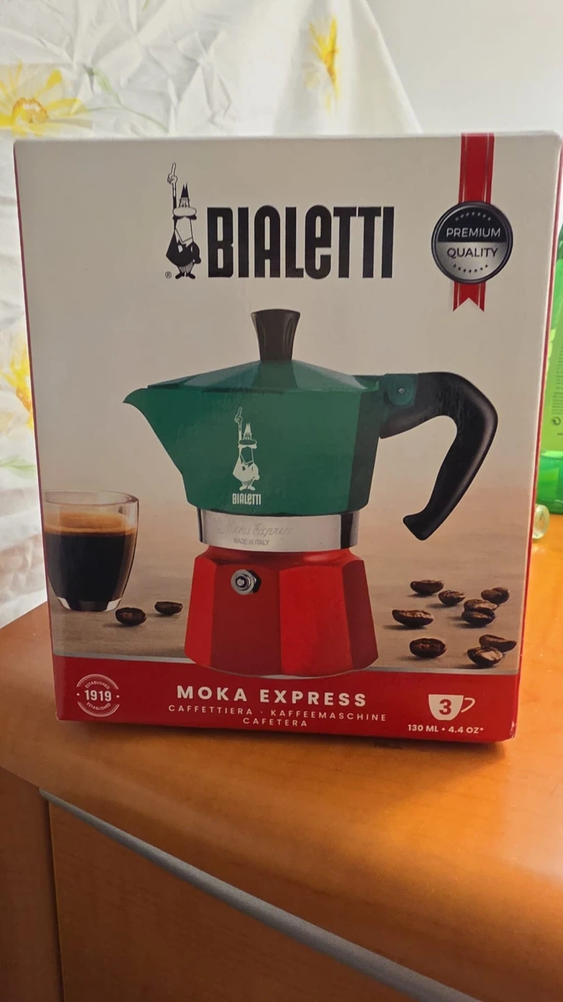 Bialetti Moka Express 3-Cup Coffee Maker