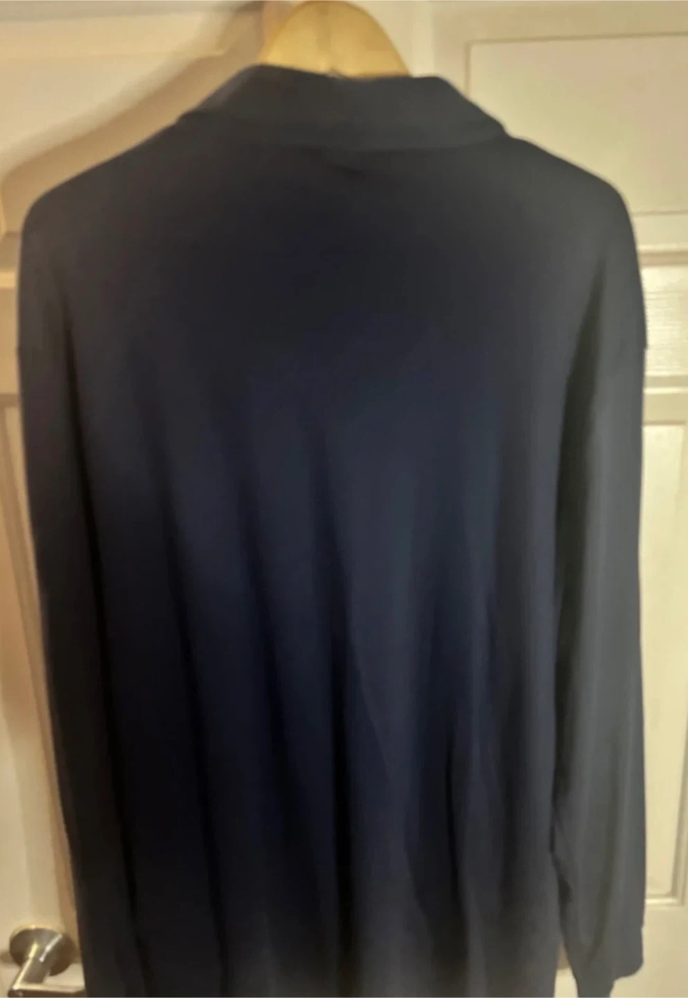 Polo Ralph Lauren Long Sleeve Polo Shirt - Navy Blue - XXL - photo 2