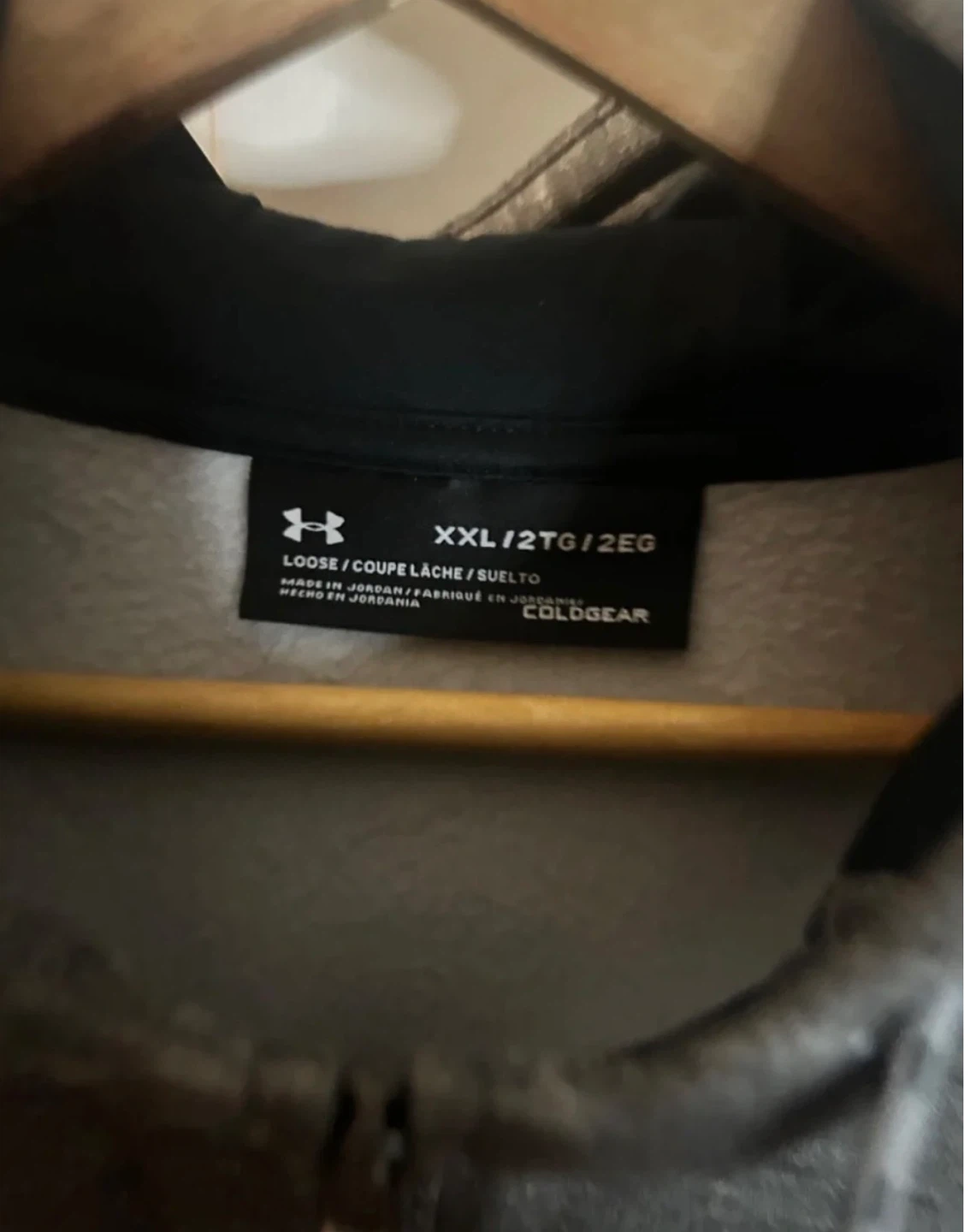 Under Armour ColdGear Hoodie, Grey, US XXL - photo 3