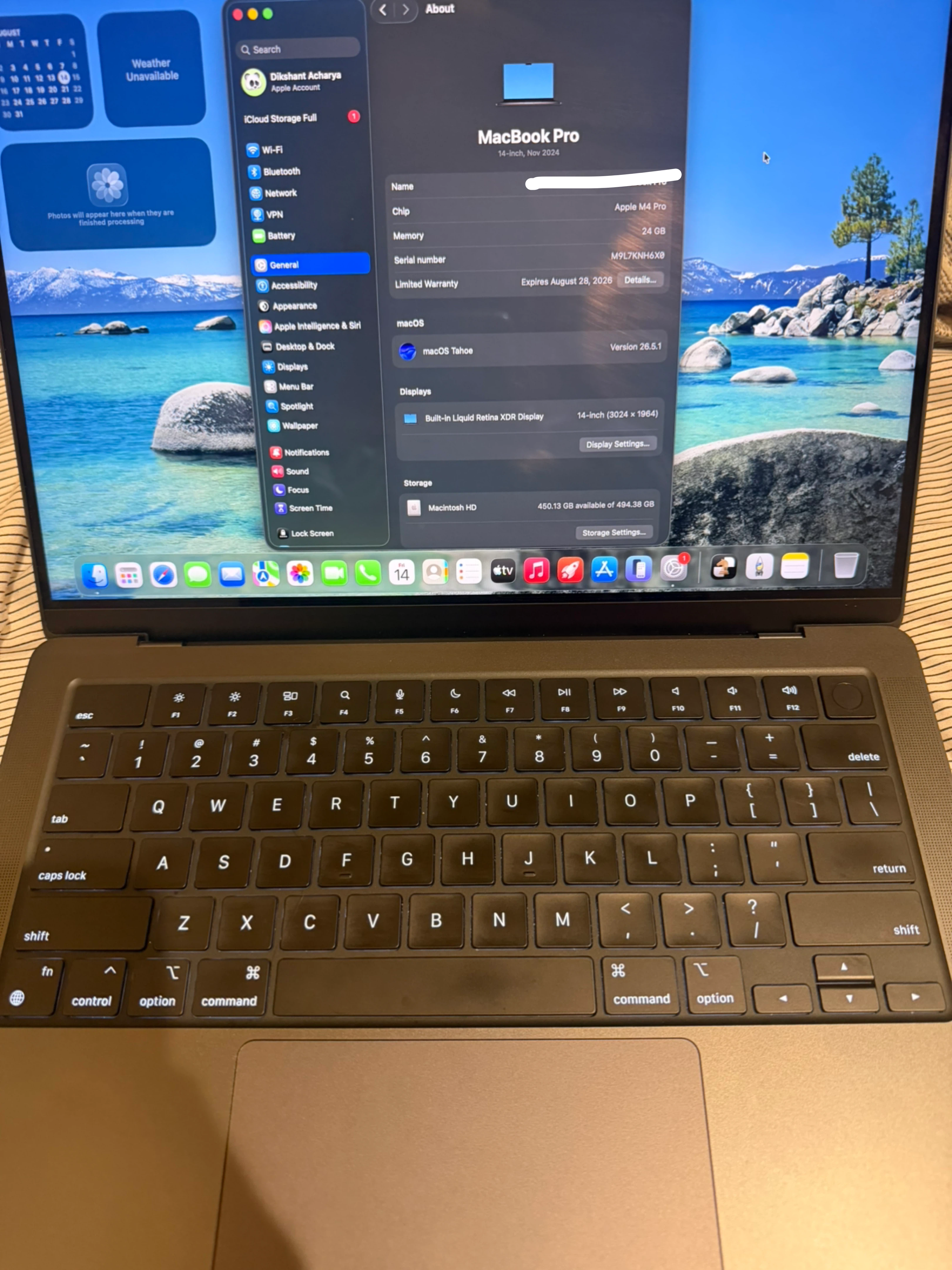 MacBook A3401 M4 PRO 24GB/512GB - photo 2