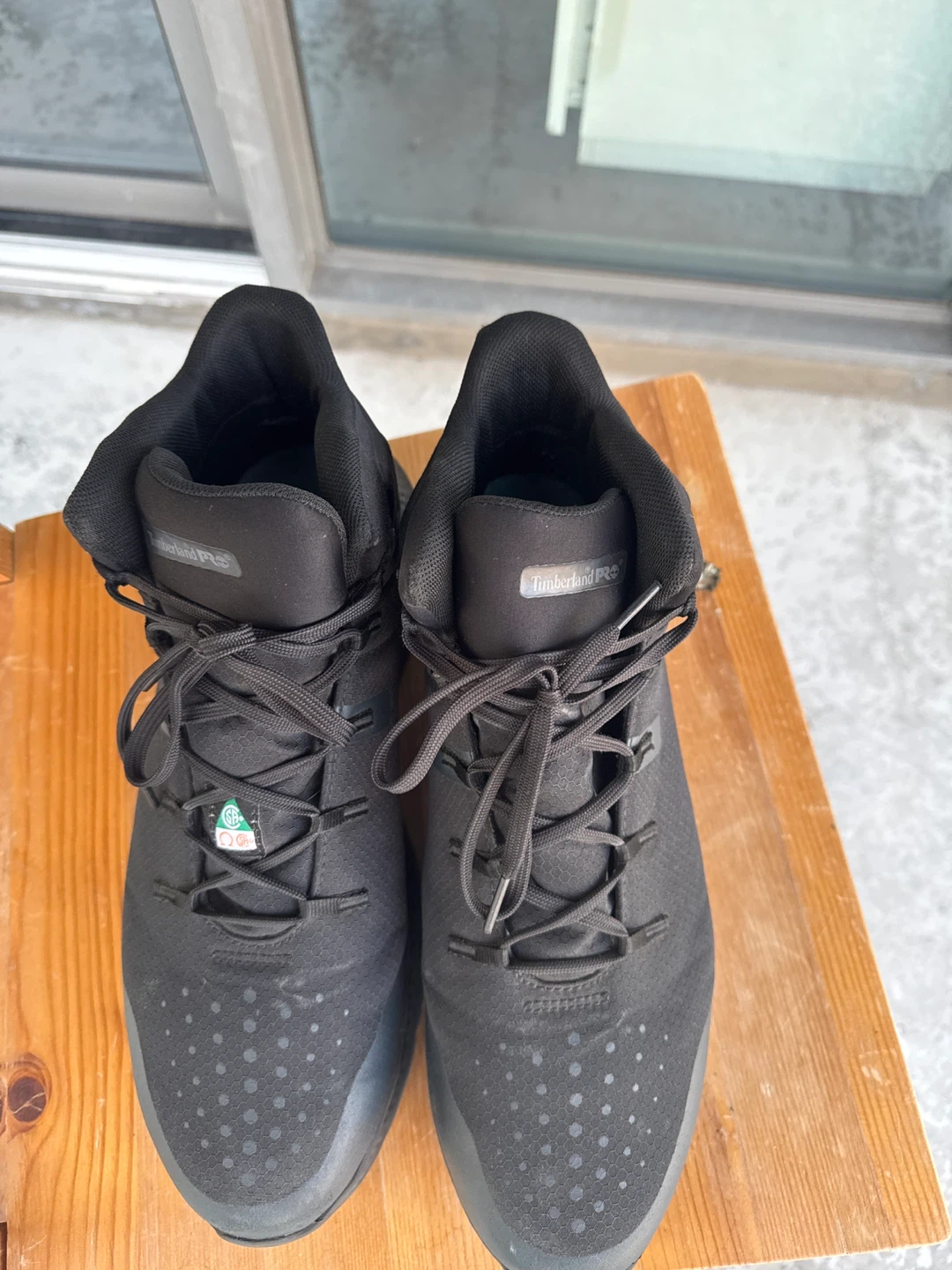 Timberland PRO Black Mid-Top Work Shoes - photo 3