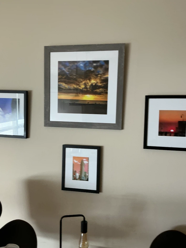 Framed Beach and Sunset Photos