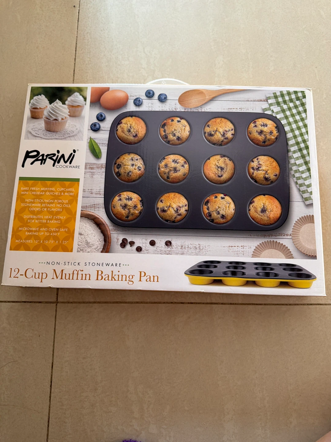 Parini 12-Cup Muffin Baking Pan