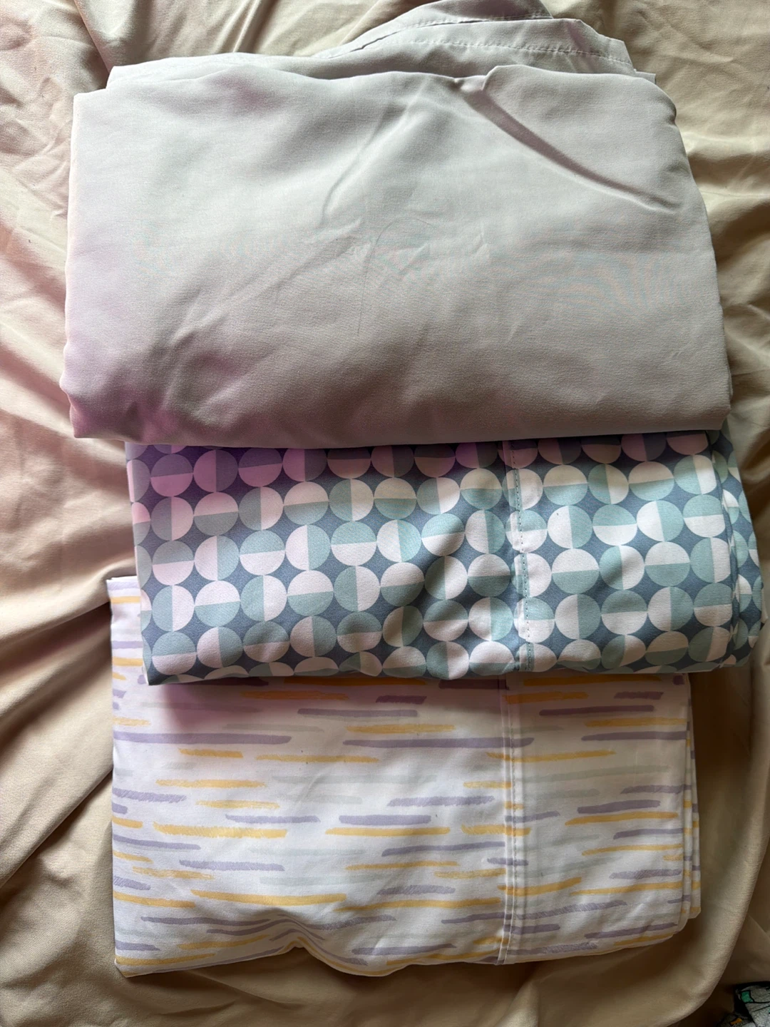 Set of 3 TWIN/TWIN XL Flat Sheets