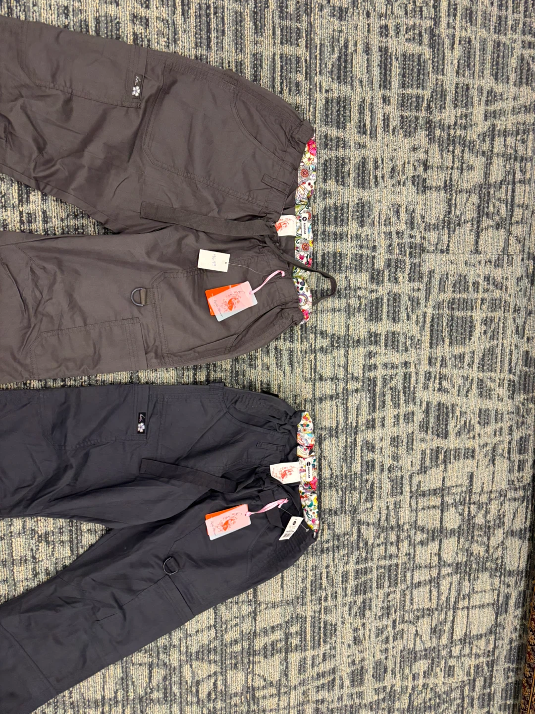 Scrub Pants - Grey & Charcoal - photo 2