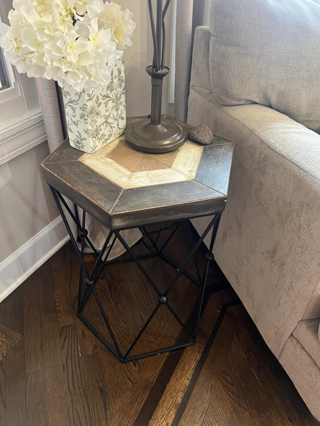 Hexagonal Accent Table