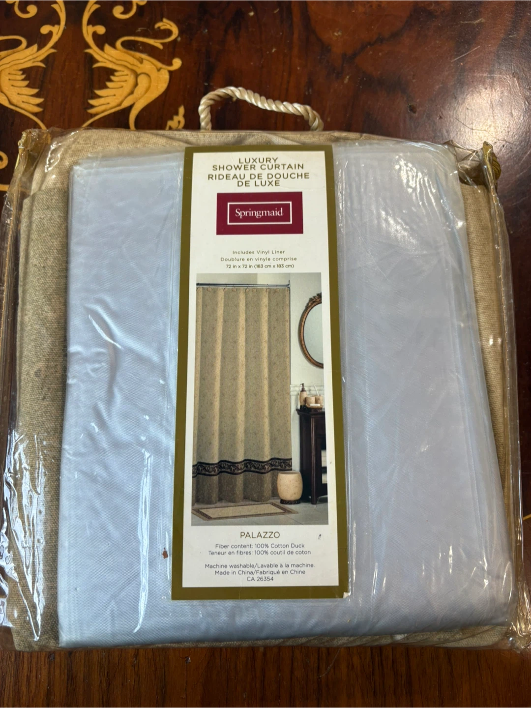 Springmaid Palazzo Luxury Shower Curtain