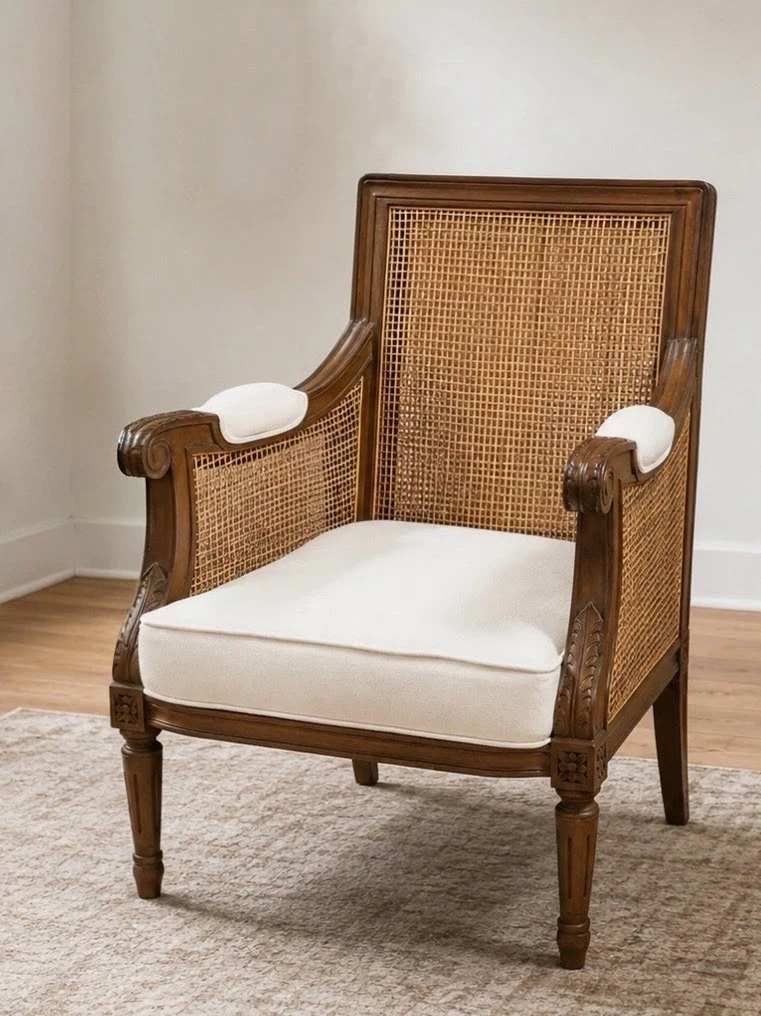 New Traditional French Accent Arm Chair