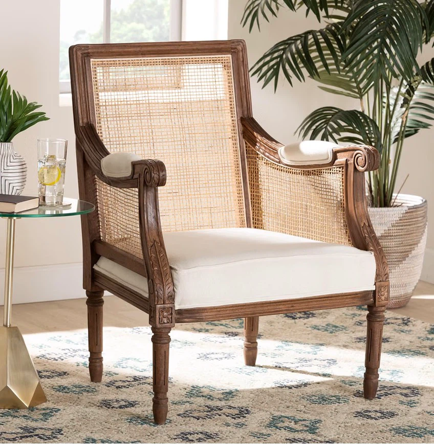 New Traditional French Accent Arm Chair - photo 3