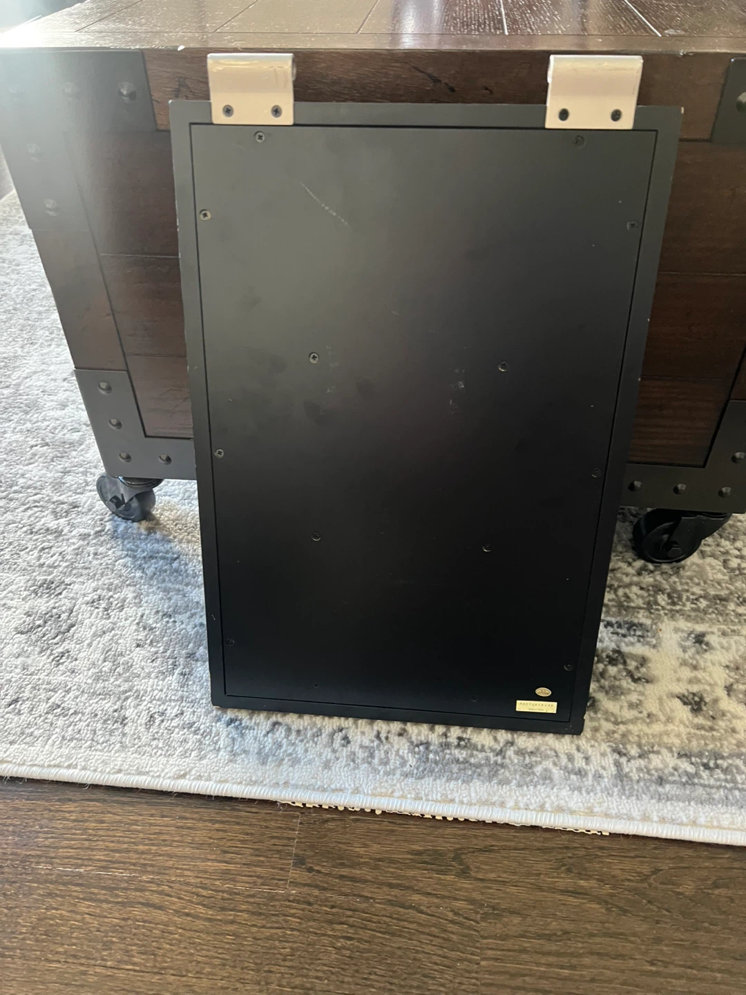 Pottery Barn Black Desktop Organizer - photo 2
