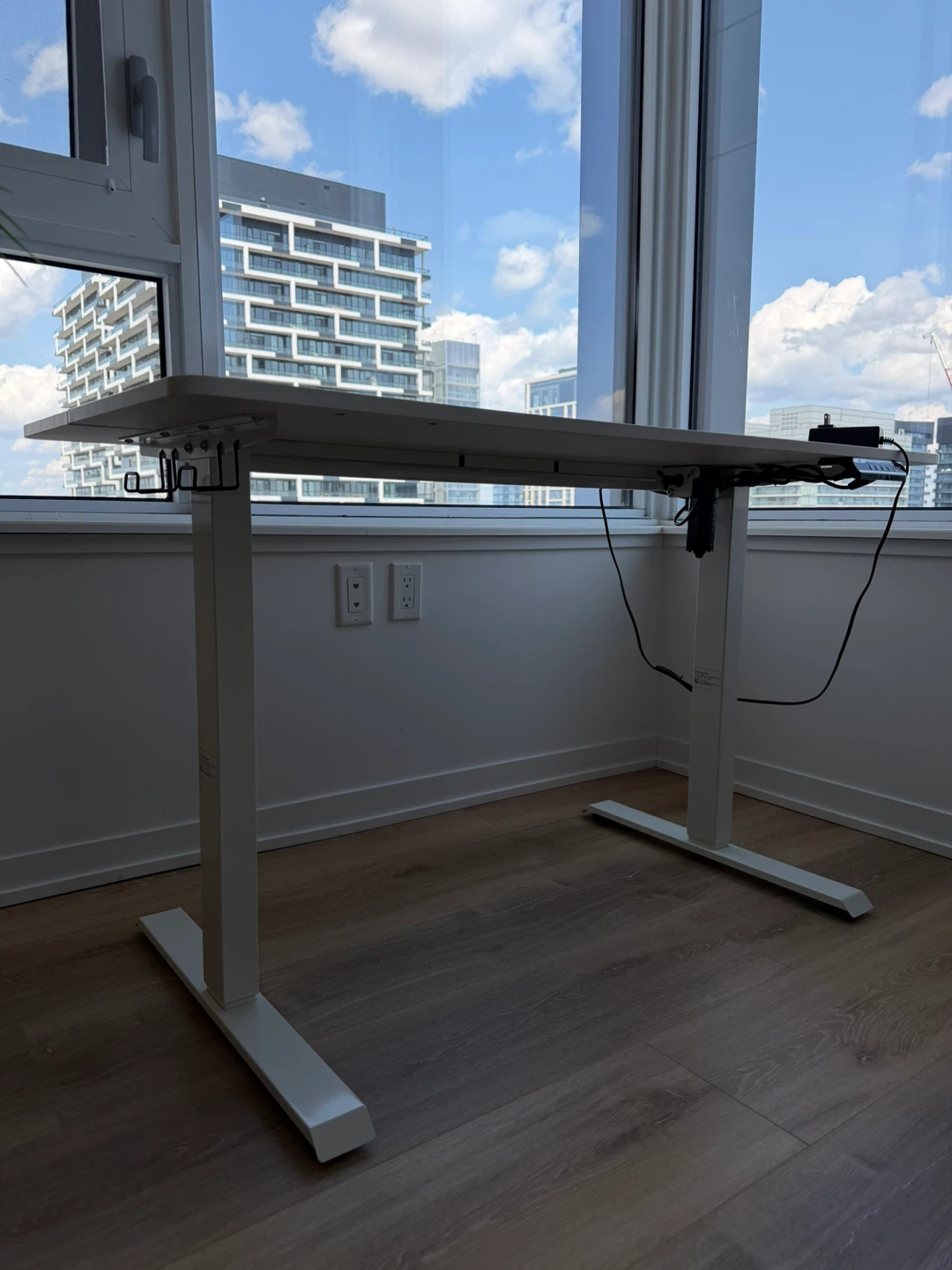 White Standing Desk - photo 2