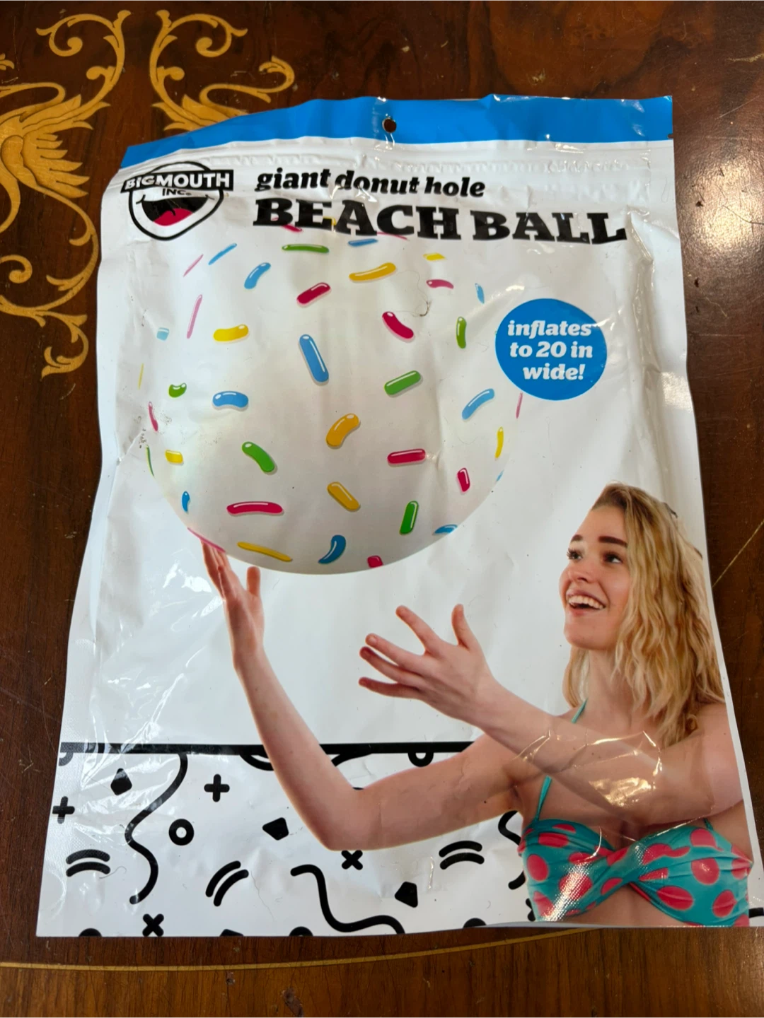BIGMOUTH INC. Giant Donut Hole Beach Ball