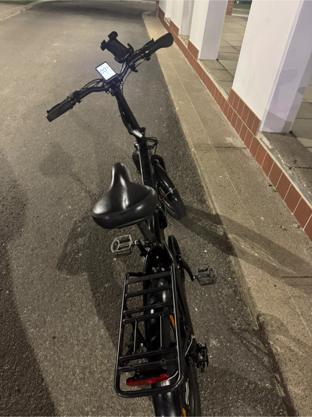Black Folding Electric Bike - photo 4