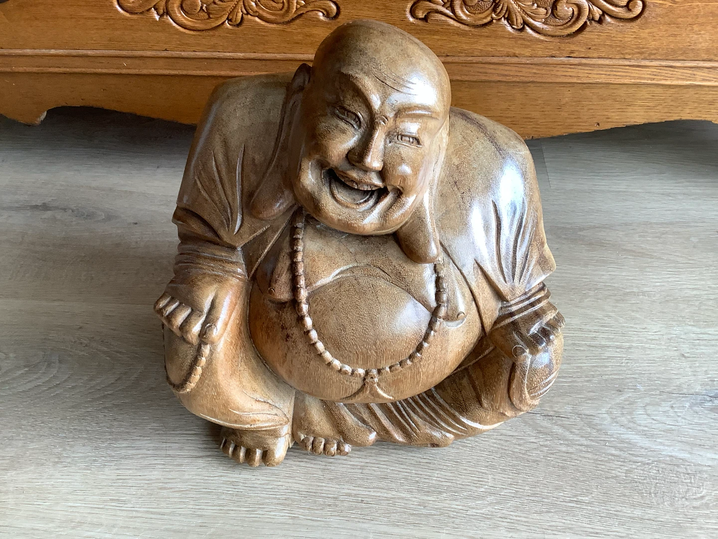 Lg Vt Hd Crafted Smiling Wd Buddha by Fabien 🐞 - photo 4