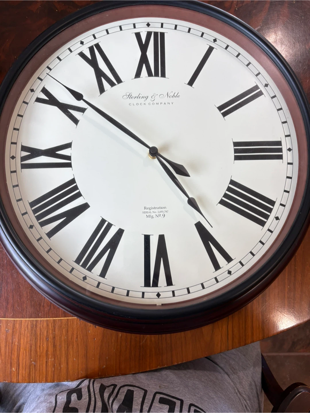 Sterling & Noble Clock Company Wall Clock