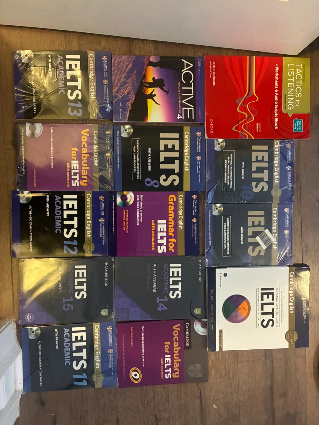 14 IELTS Cambridge books