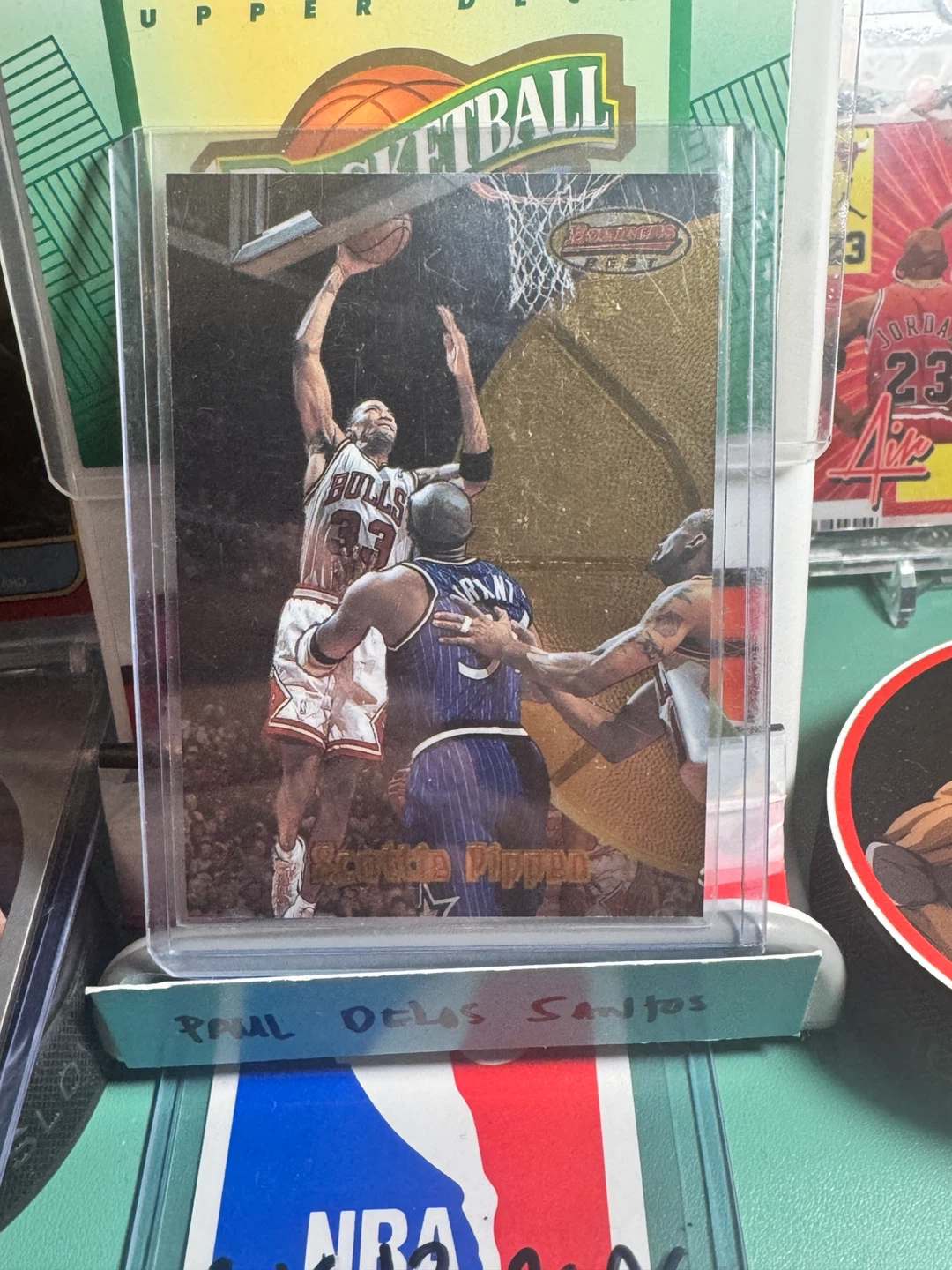 Scottie Pippen NBA Basketball Trading Cards Lot - photo 2
