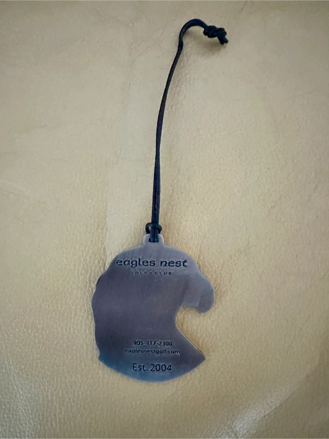 Eagles Nest Golf Club Metal Keychain/Bag Tag - photo 2