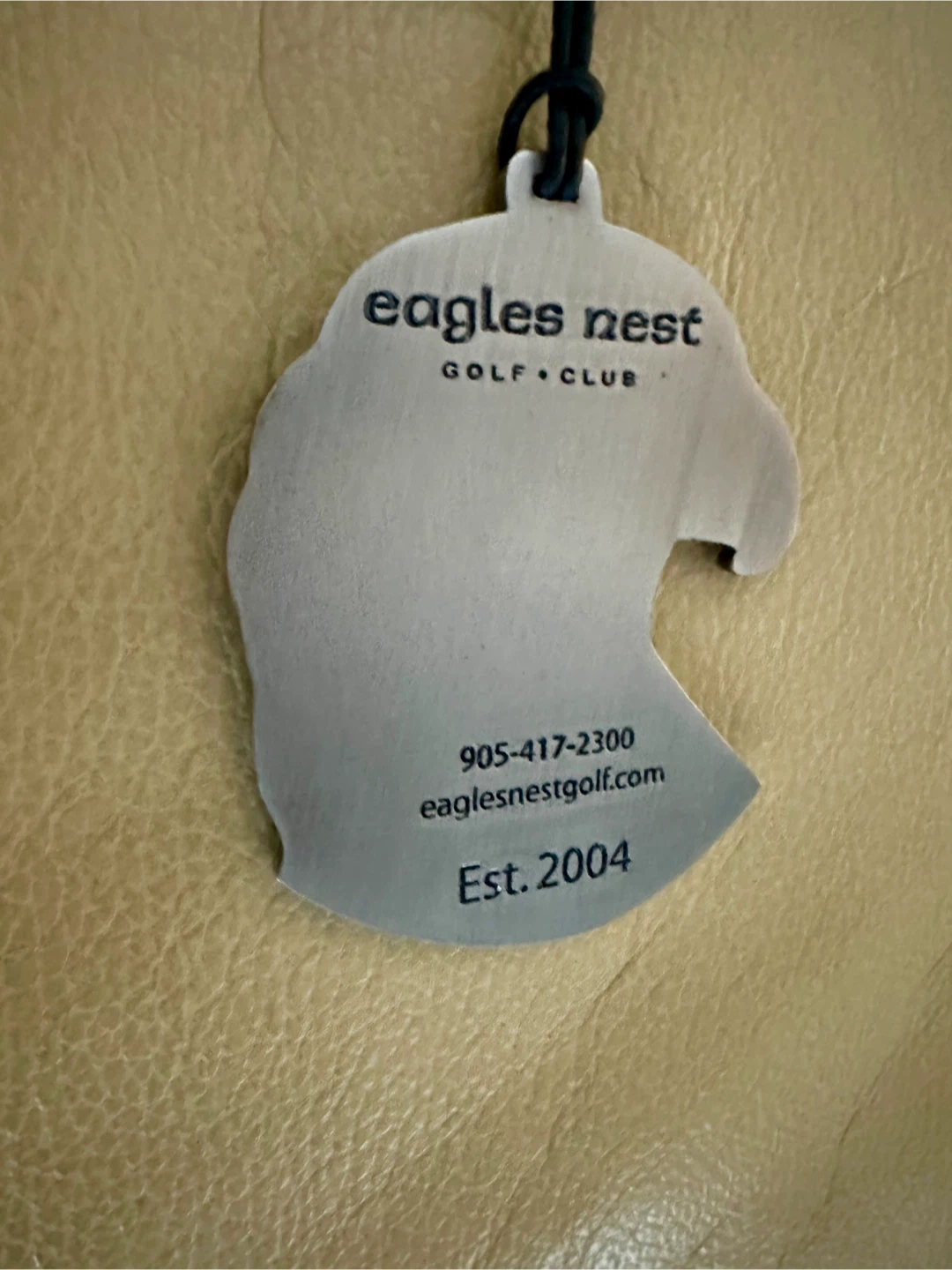 Eagles Nest Golf Club Metal Keychain/Bag Tag - photo 4