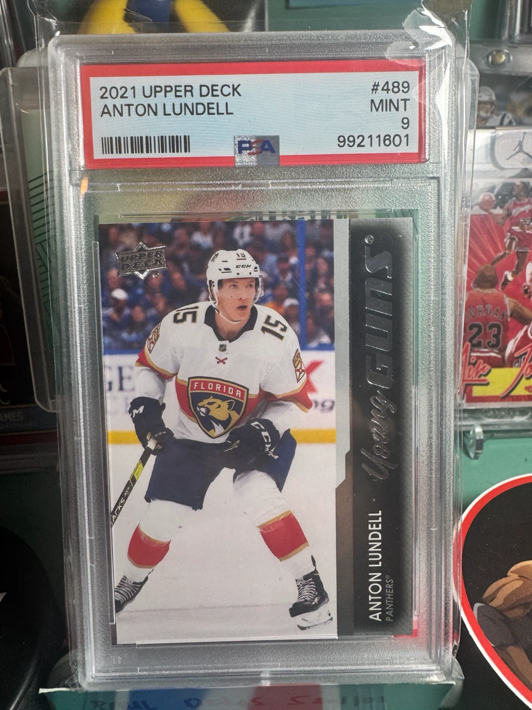 2021-22 Upper Deck Anton Lundell Young Guns Rookie Card