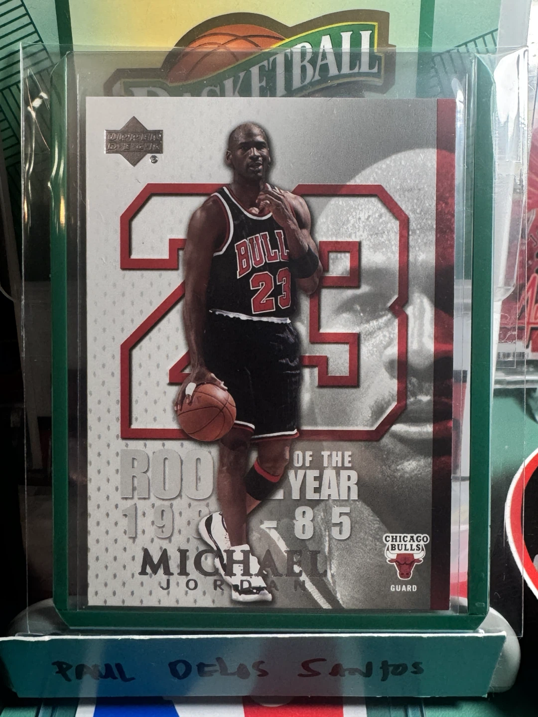 Michael Jordan Rookie Year 1987-88 Upper Deck Basketball Card