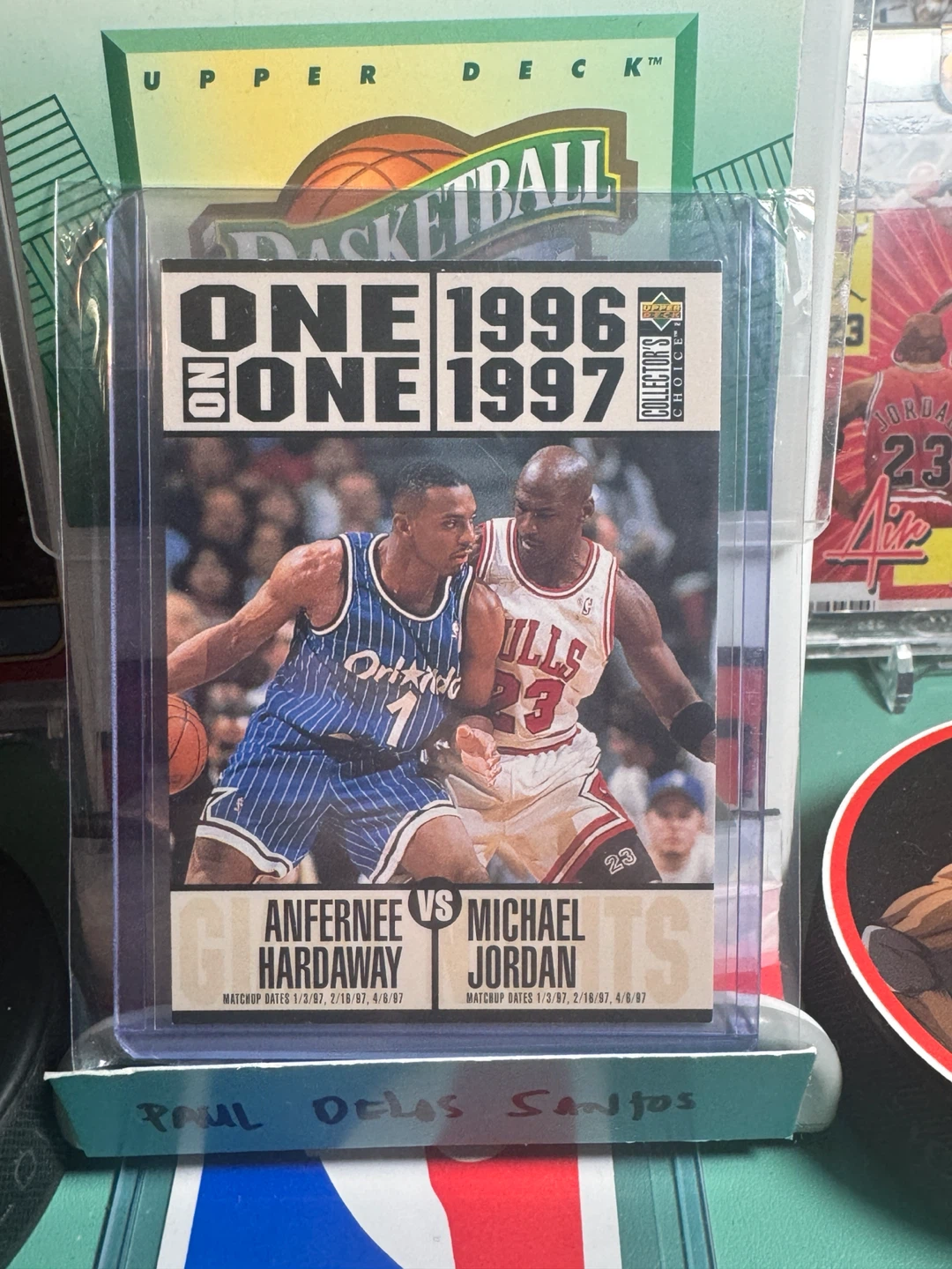 1996-1997 Upper Deck One On One Basketball Card