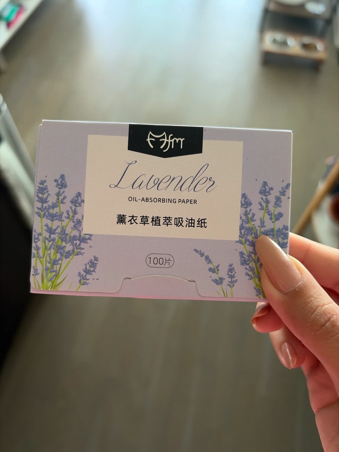 japanese Lavender Oil-Absorbing Paper