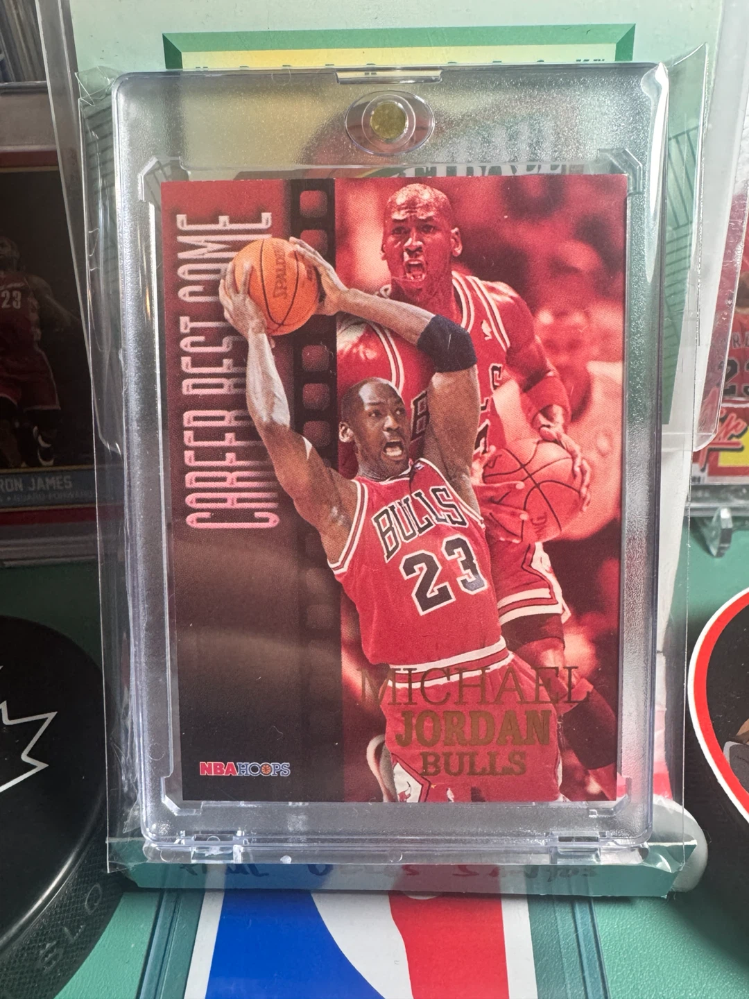 Michael Jordan Bulls 1997 Skybox Card
