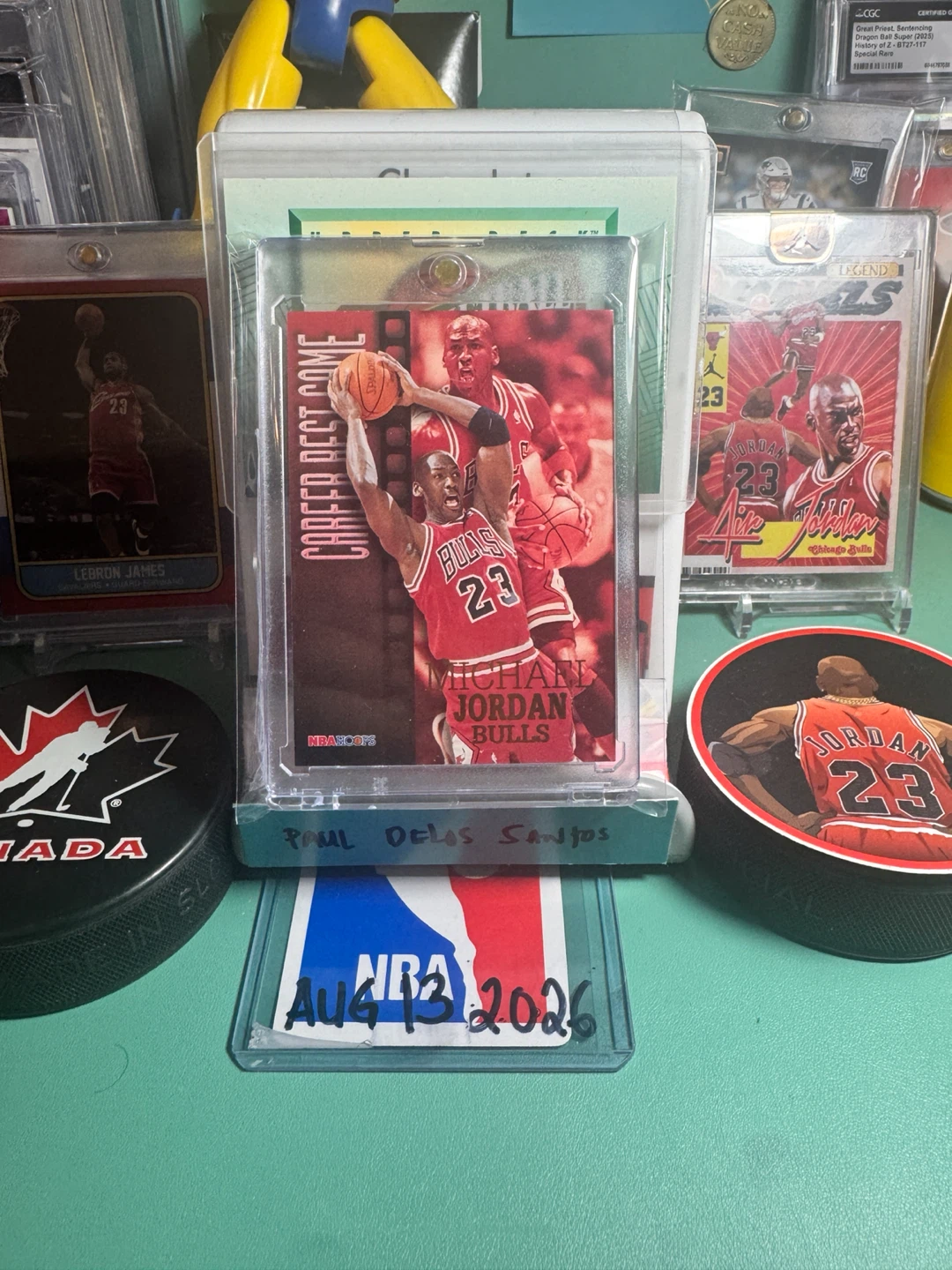 Michael Jordan Bulls 1997 Skybox Card - photo 2