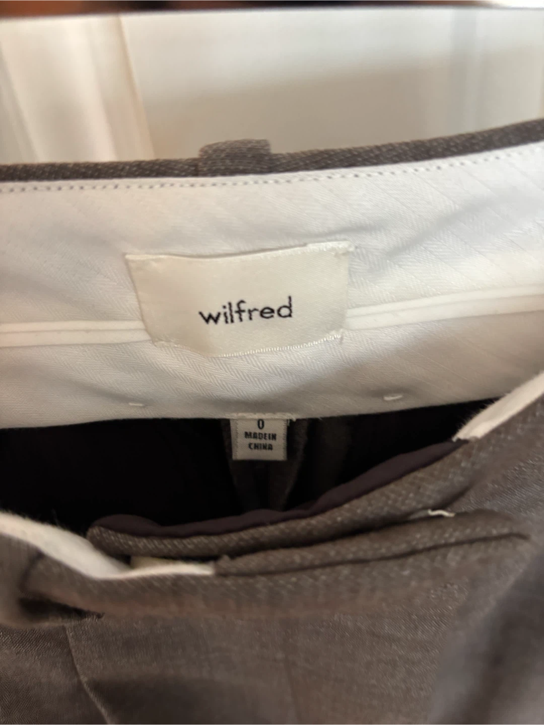 Wilfred Women's Trousers Size 0 Grey - photo 4