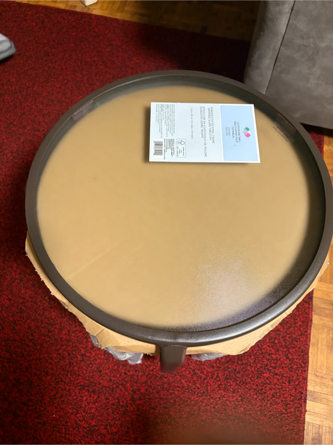 Small Round Side Table