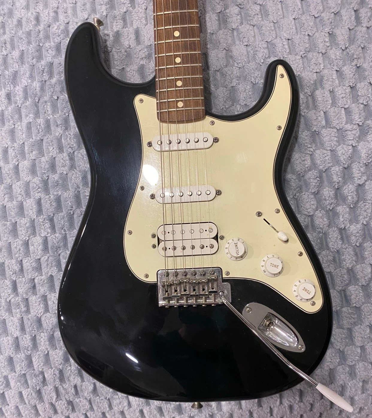 Fender Stratocaster Electric Guitar - Black - photo 2