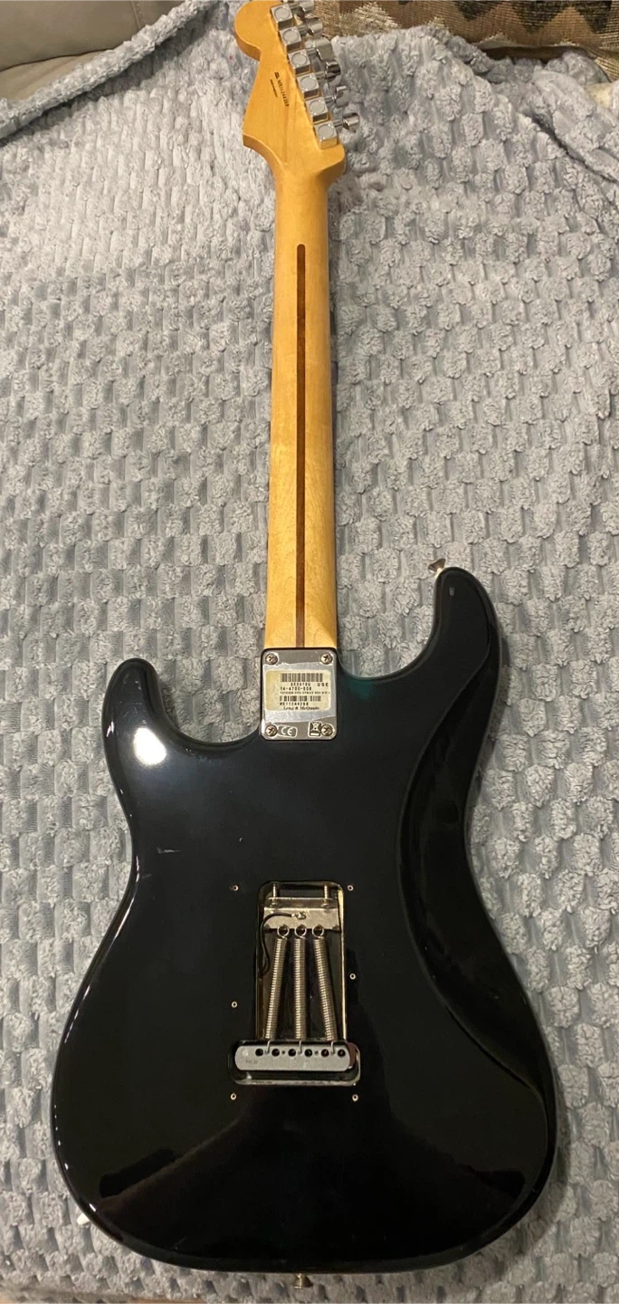 Fender Stratocaster Electric Guitar - Black - photo 3