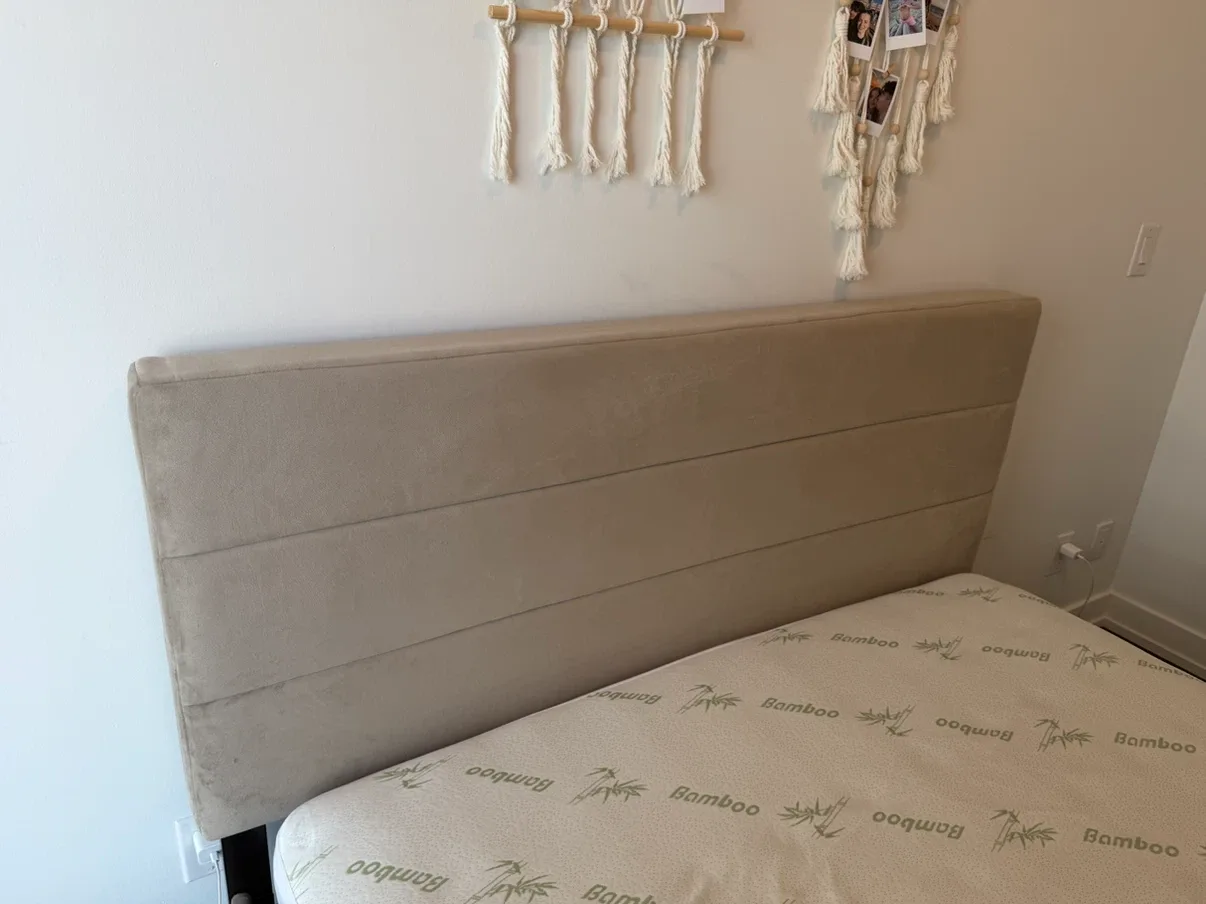 Queen Size Bed Frame with Headboard - photo 2