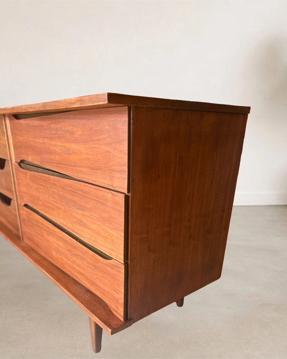 MCM  "Edmond Spence" Swedish walnut Credenza / Dresser - photo 2