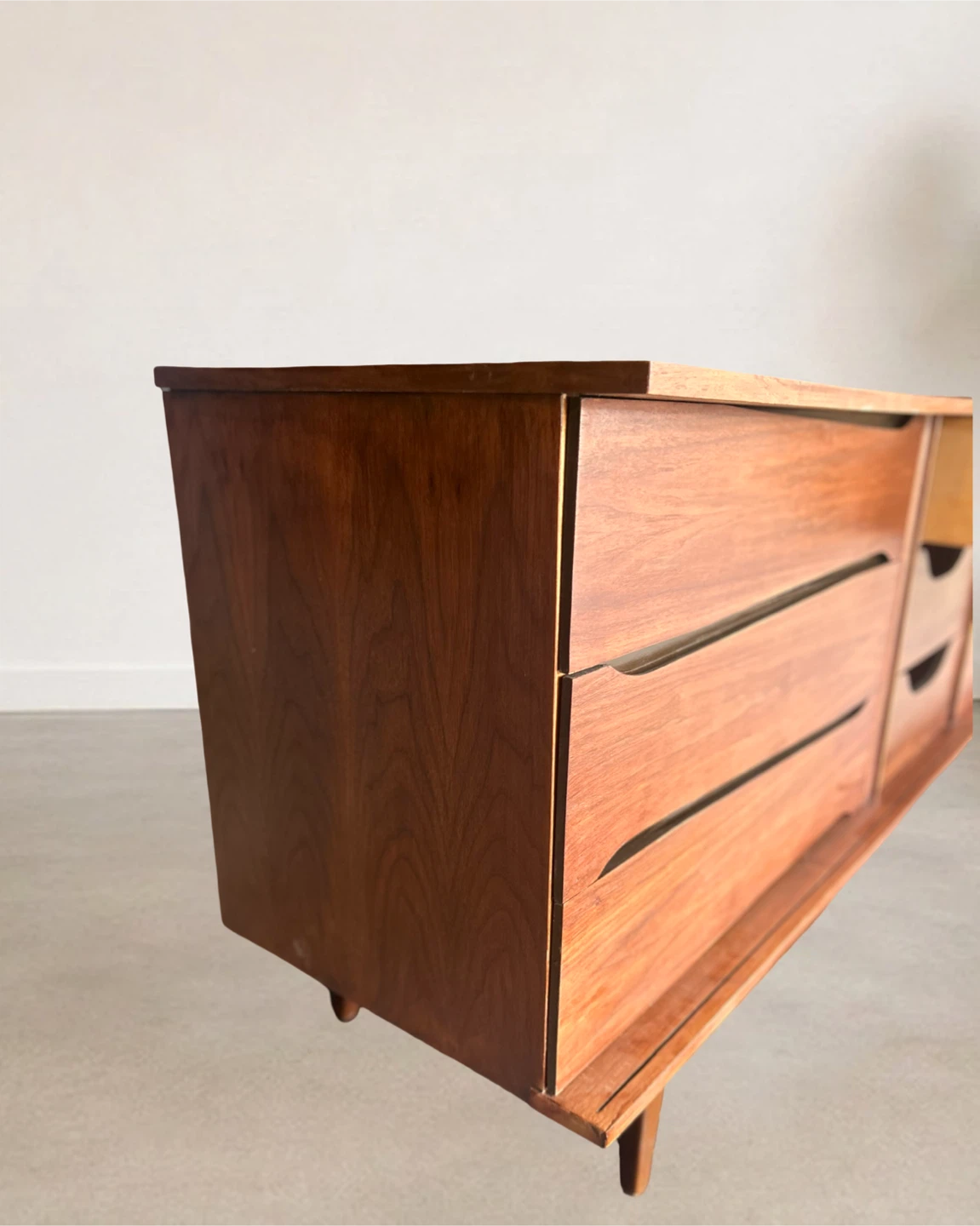 MCM  "Edmond Spence" Swedish walnut Credenza / Dresser - photo 3