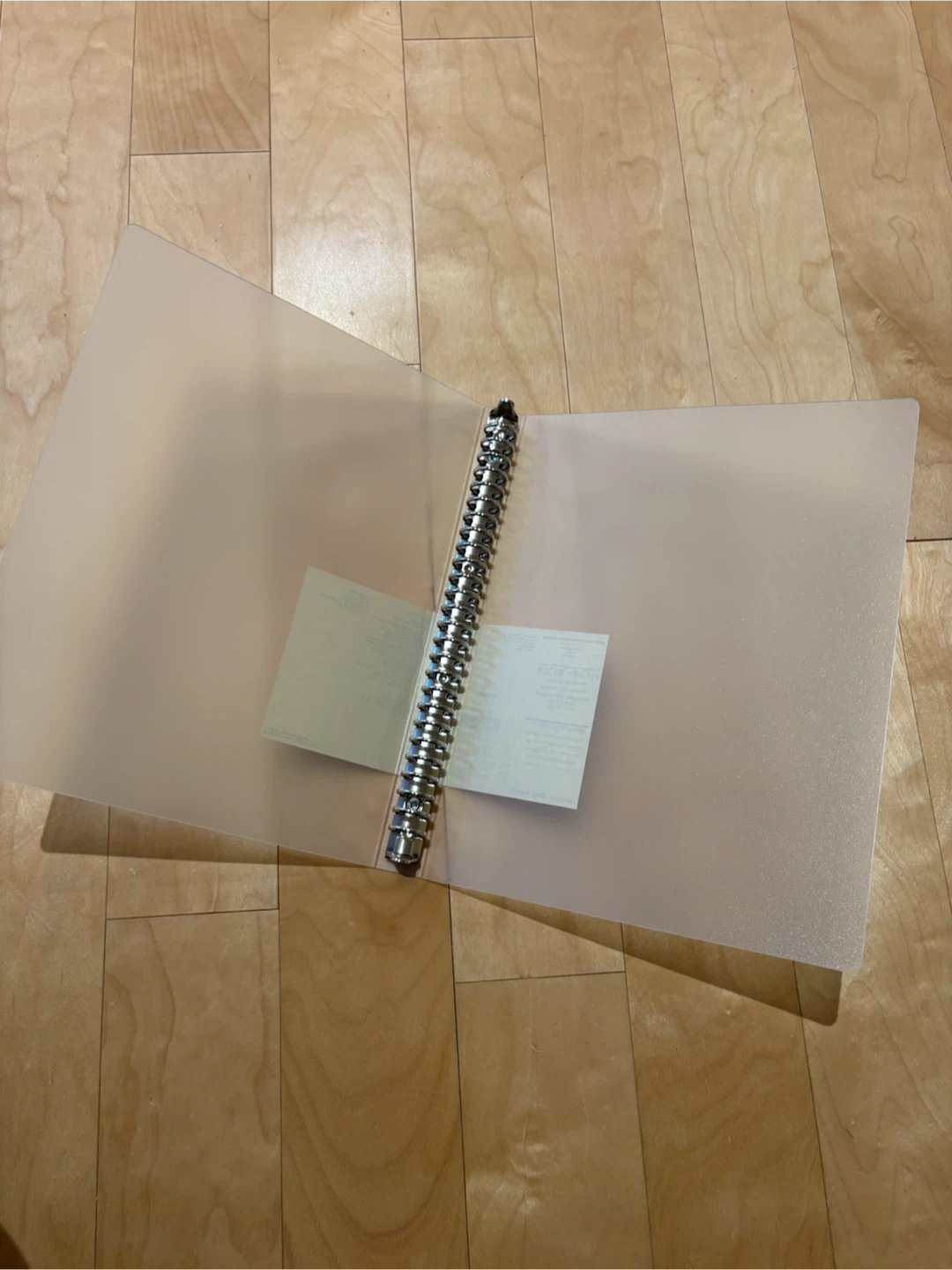 MUJI Polypropylene Binder - B5 26 Ring - photo 4