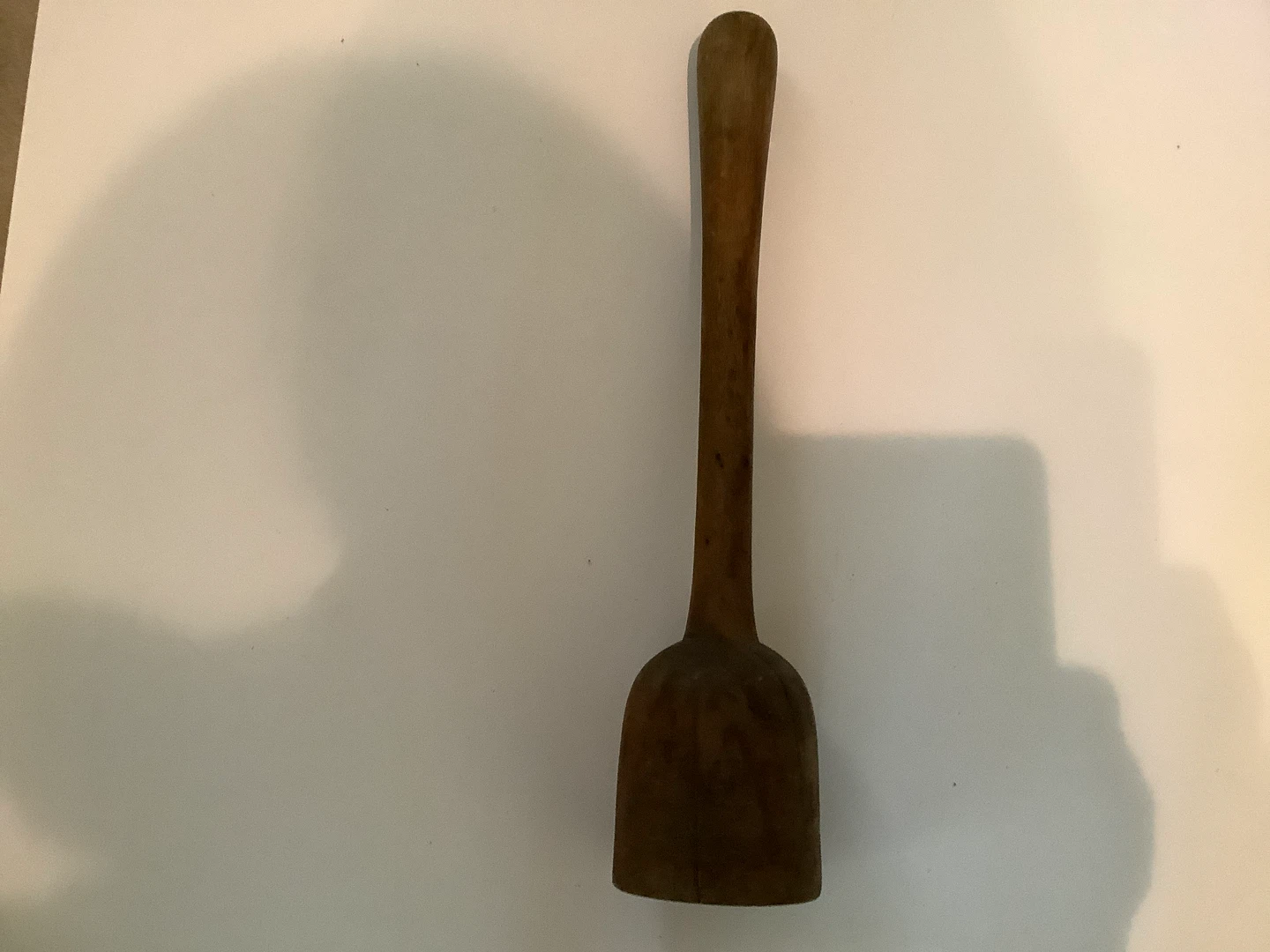 Large Antique/Vintage Wooden Masher/Pestle 🐞 - photo 3