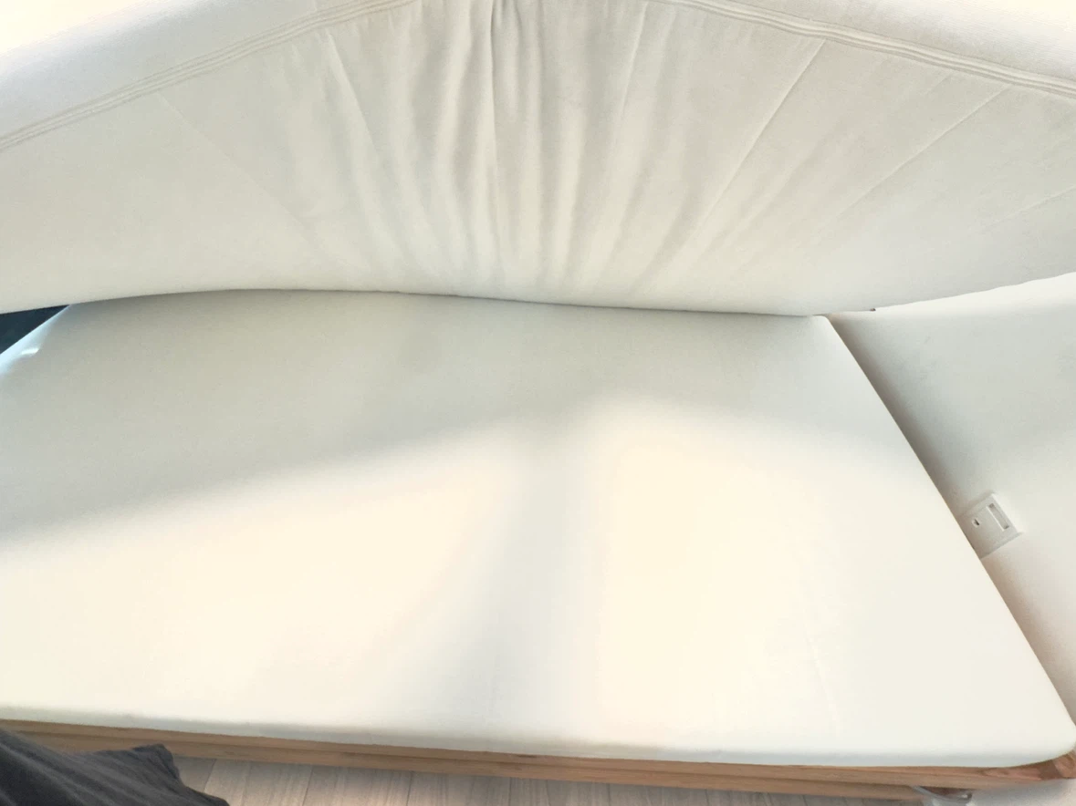 IKEA stackable bed frame with mattresses - photo 2