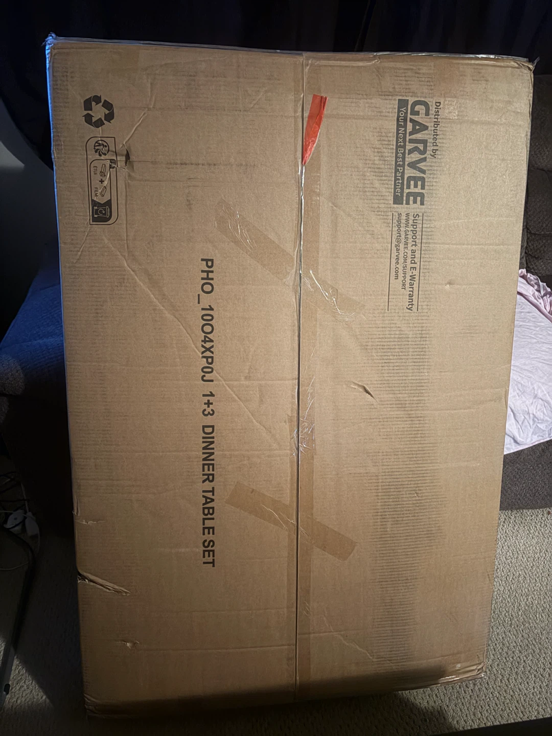Brand New 4-Piece Dining Table Set – Table, 2 Chairs & Bench - photo 3