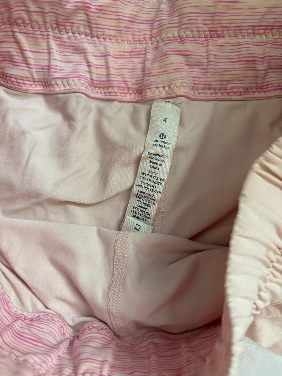 Lululemon Pink Skirt Shorts Size 4 - photo 4