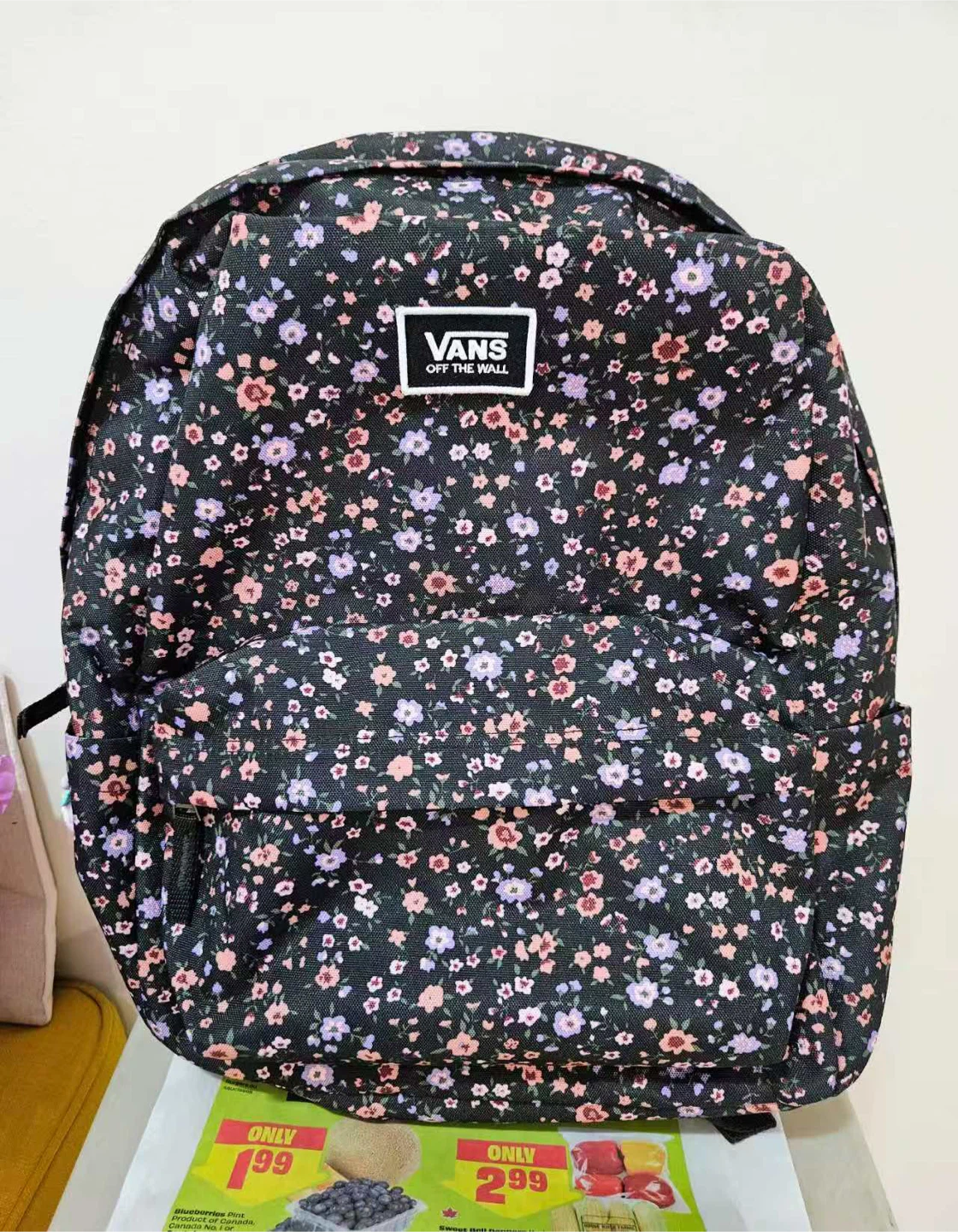 Vans "Off The Wall" Floral Backpack - NEED TO SELL EVERYTHING