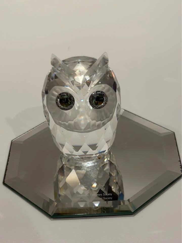 Swarovski Crystal Owl Figurines (set of 2) - photo 2