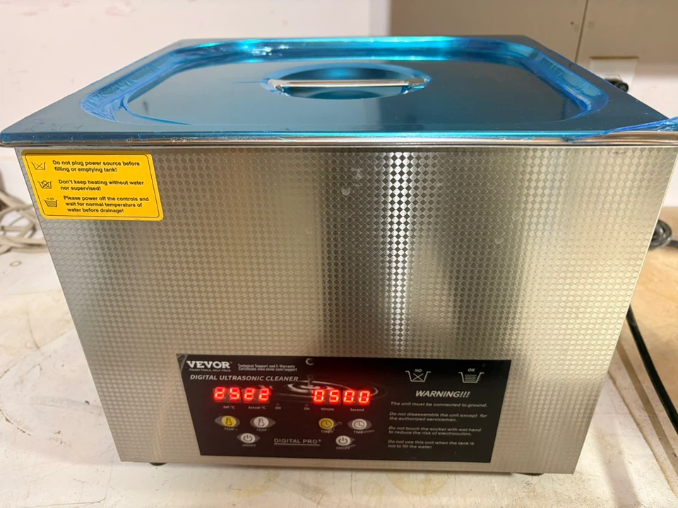 Vevor 15L Digital Ultrasonic Cleaner - photo 3
