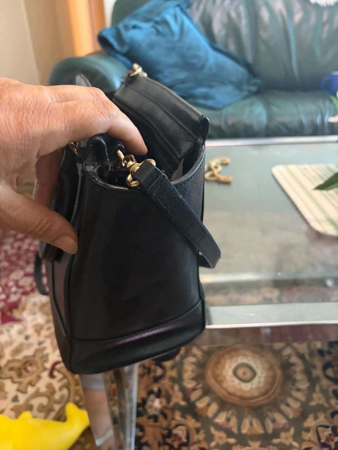 Kate Spade New York Black Leather Satchel Handbag - photo 4