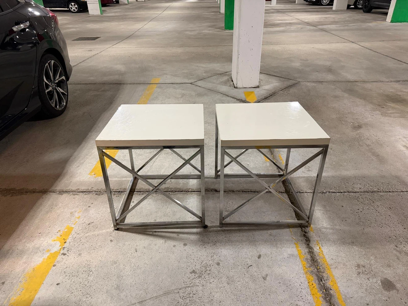 Side tables and sofa table