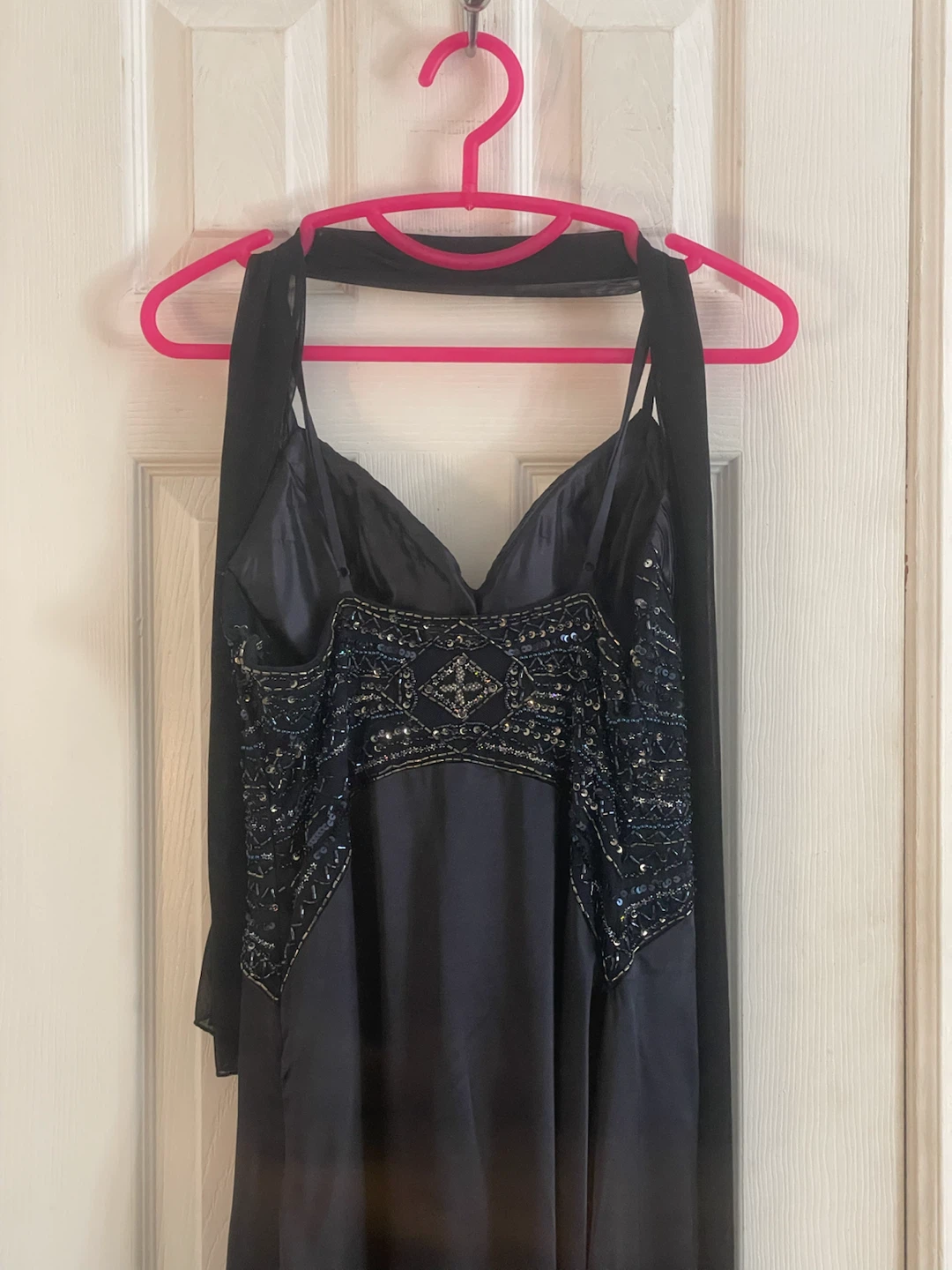 Le Chateau Beaded Halter Evening Gown - photo 4